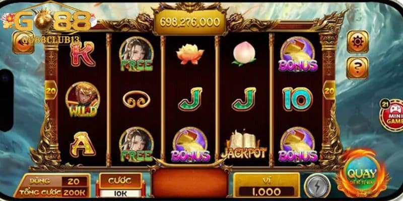 Những ưu điểm nổi bật của slot tây du ký Go88